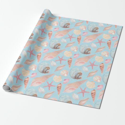 Von der Sea Series Design 9 Geschenkpapier (Ungerollt)