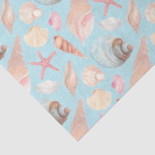 Von der Sea Series Design 9 Seidenpapier (Ausschnitt)