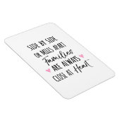 Von der Seite oder Meilen Apart Familien sind im H Magnet (Rechte Seite)