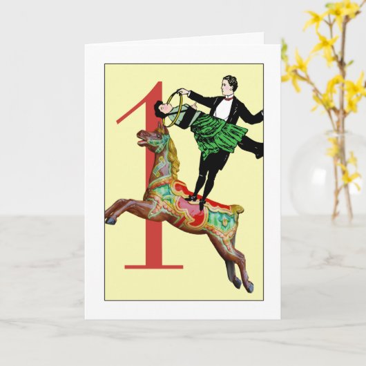 Von der Shoulder-Operation, einem Trick Pony, prof Karte (Gelbe Blume)