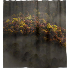 Von der Sonne berührt Duschvorhang