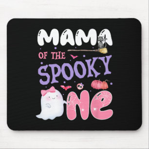 Von der Spooky 1. Geburtstag Halloween Pink Ghos Mousepad