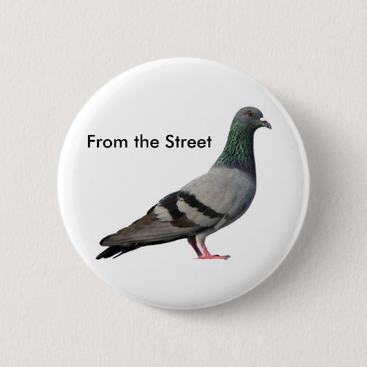 Von der Straße Button (Vorderseite)