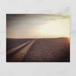 Von der Straße Postkarte