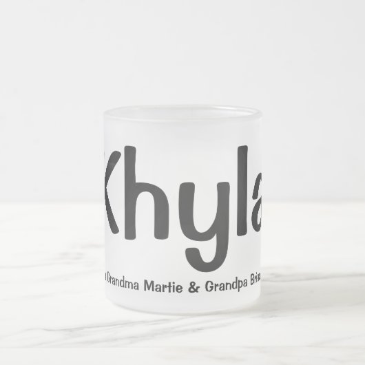 Von der Tasse der Großeltern geliebt (Mittel)