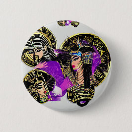 Von der Täuschungsliga "Egyptian Punk Goddess" Button