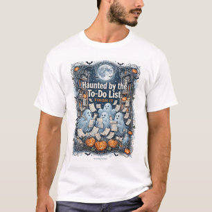 "Von der To-Do-Liste heimgesucht" Halloween-T-Shir T-Shirt