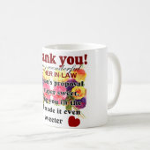 von der Tochter im Gesetz zur Mutter im Gesetz dan Kaffeetasse (VorderseiteRechts)