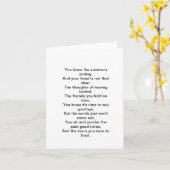 Von der Uni Notecard Karte (Gelbe Blume)