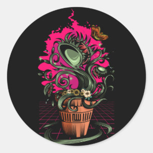 Von der Venus Runder Aufkleber