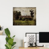 Von der Vergangenheit Spuk Poster (Heimbüro)