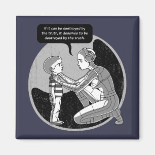 von der Wahrheit zerstört Magnet