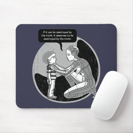 von der Wahrheit zerstört Mousepad (Mit Mouse)