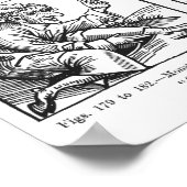 Von der Wüste geborene Monster Poster (Ecke)