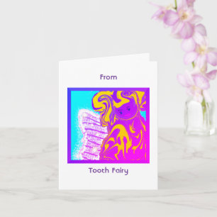 Von der Zahnseidenmatte-Karte Karte