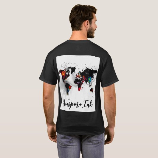 Von Diaspora Ink T-Shirt  (Schwarz voll)