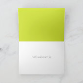 "Von diesem bescheidenen Ahorn"Umweltveränderung Karte (Innenseite)