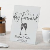 Von diesem Tag nach vorne Custom Sockelschild (In SItu)