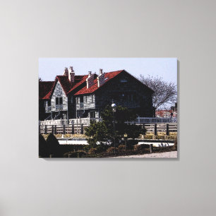 Von Dock Mike gezackte Canvas Leinwanddruck