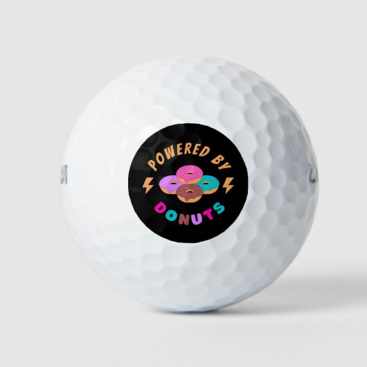 Von Donuts angetrieben Golfball (Vorderseite)