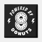 Von Donuts angetrieben Magnet (Vorne)