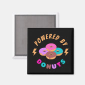 Von Donuts angetrieben Magnet (Vorderseite/Rückseite)