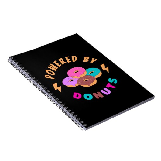 Von Donuts angetrieben Notizblock (Rechte Seite)