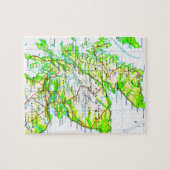 Von dort kamen wir auf der Karte des digitalen Fot Puzzle (Horizontal)