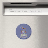 Von Dreck zu Glanz Lustiger Zauberer Frosch Hexenh Magnet (In Situ (Geschirrspüler))