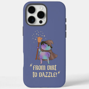 Von Dreck zu Glanz Lustiger Zauberfrosch Hexenhut iPhone 16 Pro Max Hülle
