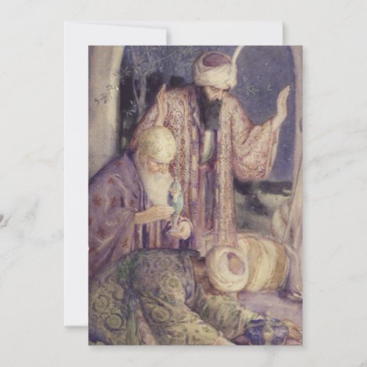 Von drei Königen gekrönt Weihnachten im Jahrgang (Vorderseite)