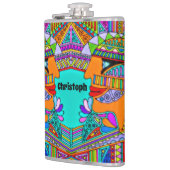 Von EDDArt gezeichnet - Pharao 1 Flachmann (Links)