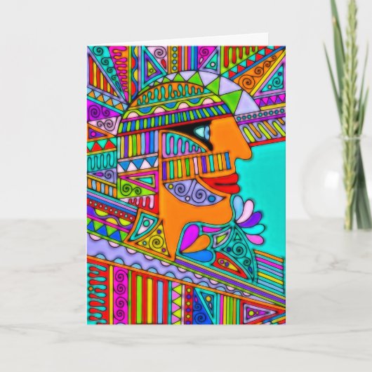 Von EDDArt gezeichnet - Pharao 1 Karte (Vorderseite)