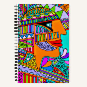 Von EDDArt gezeichnet - Pharao 1 Notizblock