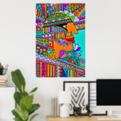 Von EDDArt gezeichnet - Pharao 1 Poster (Heimbüro)