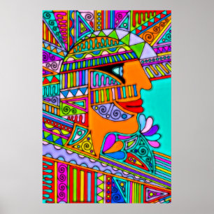 Von EDDArt gezeichnet - Pharao 1 Poster