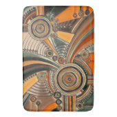 Von EDDArt handgezeichnet - Gedanken 1 Badematte (Vorderseite Vertikal)