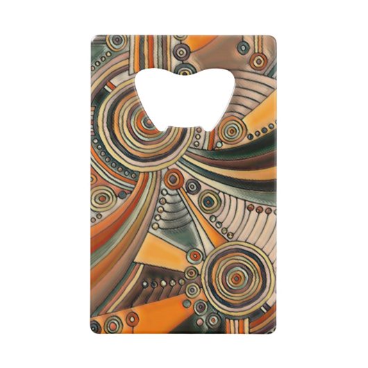 Von EDDArt handgezeichnet - Gedanken 1 Geldbeutel Flaschenöffner (Vorderseite)