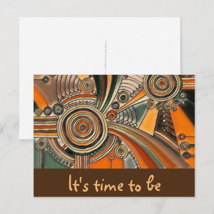 Von EDDArt handgezeichnet - Gedanken 1 Postkarte