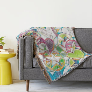 Von EDDArt handgezeichnet - Sterne und Herzen 1 Decke