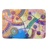Von EDDArt handgezeichnet - Traumskala 1 Badematte (Vorderseite)