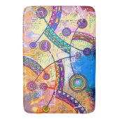 Von EDDArt handgezeichnet - Traumskala 1 Badematte (Vorderseite Vertikal)