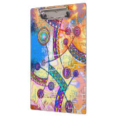 Von EDDArt handgezeichnet - Traumskala 1 Klemmbrett (Links)