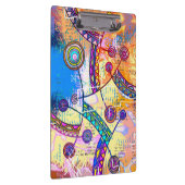 Von EDDArt handgezeichnet - Traumskala 1 Klemmbrett (Rechts)