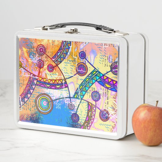 Von EDDArt handgezeichnet - Traumskala 1 Metall Brotdose (Beispiel)