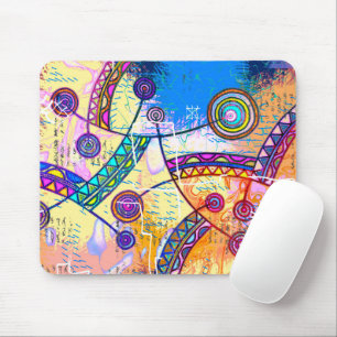 Von EDDArt handgezeichnet - Traumskala 1 Mousepad