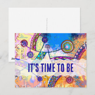 Von EDDArt handgezeichnet - Traumskala 1 Postkarte