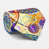 Von EDDArt handgezeichnet - Traumskala 1a Krawatte (Gerollt)