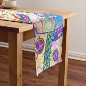 Von EDDArt handgezeichnet - Traumskala 1a Kurzer Tischläufer (Beispiel)