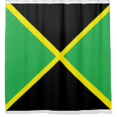 von Eddie Monte' Jamaikaner Duschvorhang (Vorderseite)
